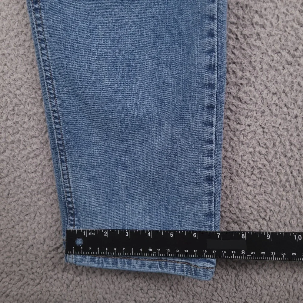 LEVIS 511 Jeans Mens Size 32x33 (Tag 34x34) Slim Leg Low Stretch Blue Wash Denim